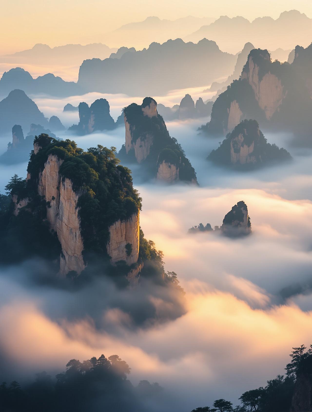 一姐影视-黄山云海：中国最美山岳4K